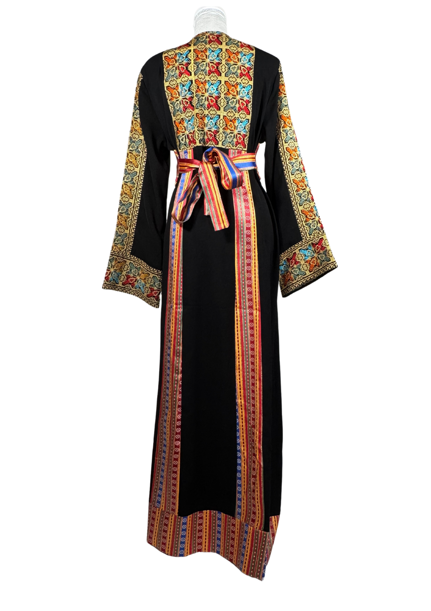 Zaina Fallahi Full Embroidered Thobe - Zahra'a